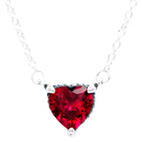 925 Silver Elegance Heart Mum Infinity Necklace for Women