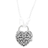 925 Silver Elegance Heart Mum Infinity Necklace for Women