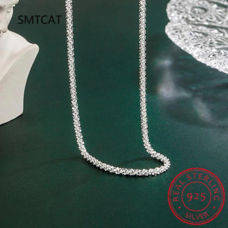 925 Sterling Silver Shinny Choker Necklace Italian Jewelry