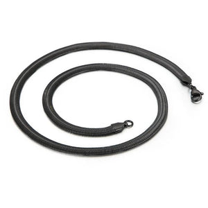 6/8mm Chunky Braided Snake Chain Stainless Steel Choker