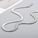 6/8mm Chunky Braided Snake Chain Stainless Steel Choker