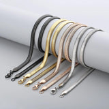 6/8mm Chunky Braided Snake Chain Stainless Steel Choker