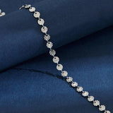 5mm Sunshine Women Vintage Necklace Stainless Steel Round Link Chain Silver