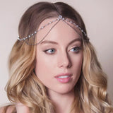 Stonefans Bohemia Rhinestone Head Chain Hair Accessories