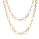 Stainless Steel Women Circular Ring Chocker Necklace Bracelet
