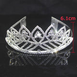 Charm Rhinestone Wedding Tiara Combs Hair Accessories