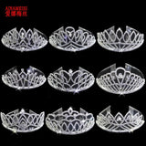 Charm Rhinestone Wedding Tiara Combs Hair Accessories