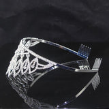 Charm Rhinestone Wedding Tiara Combs Hair Accessories