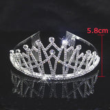 Charm Rhinestone Wedding Tiara Combs Hair Accessories
