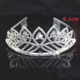 Charm Rhinestone Wedding Tiara Combs Hair Accessories