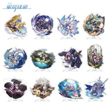 Honkai: Star Rail Figure Acrylic Stand Plate Keychain