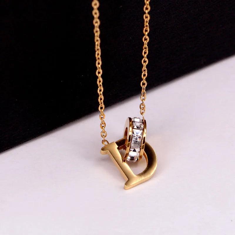 Stainless Steel Necklace for Women Jewelry Statement Necklace