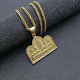 Hip Hop Hiphop Last Dinner Pendant Necklace Stainless Steel