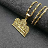 Hip Hop Hiphop Last Dinner Pendant Necklace Stainless Steel
