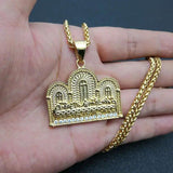 Hip Hop Hiphop Last Dinner Pendant Necklace Stainless Steel