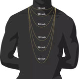Men Women Hip Hop Number 100 Pendant Necklace with Zircon Tennis Chain