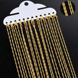 2mm Water Wave Chains Necklace for DIY Jewelry Making