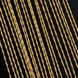 2mm Water Wave Chains Necklace for DIY Jewelry Making