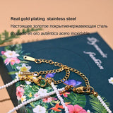 Crystal Beads Star Choker Pendant Necklace for Women