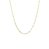 24k Gold Necklace for Women Charm Wedding Jewelry Gift