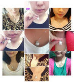 925 Silver Shell Pendant w/ Freshwater Pearl Necklace