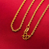 2mm Bead Chain Necklace for Women Wedding Jewelry