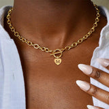 Initial Letter Necklace Women Stainless Steel Chain Jewelry Gift