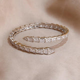 Crystal Snake Bangles & Bracelet Open Bangle Ins Jewelry