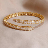 Crystal Snake Bangles & Bracelet Open Bangle Ins Jewelry