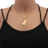 Pakistan City Map Pendant Necklace Stainless Steel Silver Charm