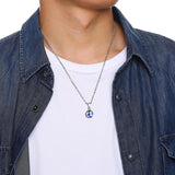 Stainless Steel 3D Soccer Football Basketball Charm Necklace Earrings