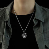 Dragon Necklace Hip Hop Stainless Steel Jewelry for Men