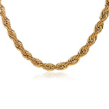 GAVTTVICT Stainless Steel Rope Chain Unisex Choker Collar Necklace