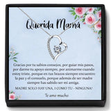 Love Knot Pendant Necklace for Mom Birthday Gift
