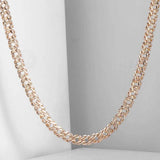 585 Rose Venitian Link Necklace for Women
