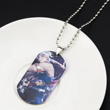Demon Slayer Tanjirou Nezuko Stainless Necklace Cosplay Pendant