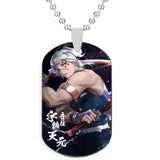 Demon Slayer Tanjirou Nezuko Stainless Necklace Cosplay Pendant