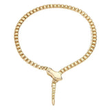 European American Metal Snake Necklace Women Party Hot Selling