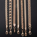 585 Rose Gold Necklace Chain Jewelry LCNN1