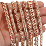585 Rose Gold Necklace Chain Jewelry LCNN1