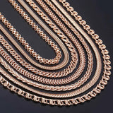 585 Rose Gold Necklace Chain Jewelry LCNN1