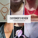 585 Rose Gold Necklace Chain Jewelry LCNN1