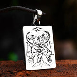 Beier Stainless Steel Demon Pendant Necklace BP8-1176