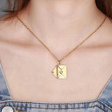 European & American Ins Style Love Letter Necklace