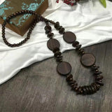 Boho Layer Necklace Set Vintage Disc Pendant Stacked Boho Jewelry