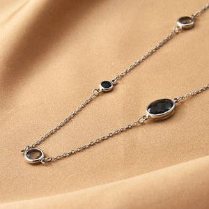 Bohemia Statement Necklace Geometric Pendant Long Chain
