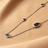 Bohemia Statement Necklace Geometric Pendant Long Chain