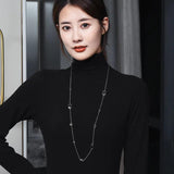 Bohemia Statement Necklace Geometric Pendant Long Chain