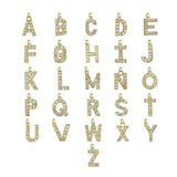 A-Z Initials Letter Necklace Women Classic Initials Stainless Steel Chain