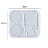 Epoxy Resin Coaster Mold for Kitchen and Home Decor